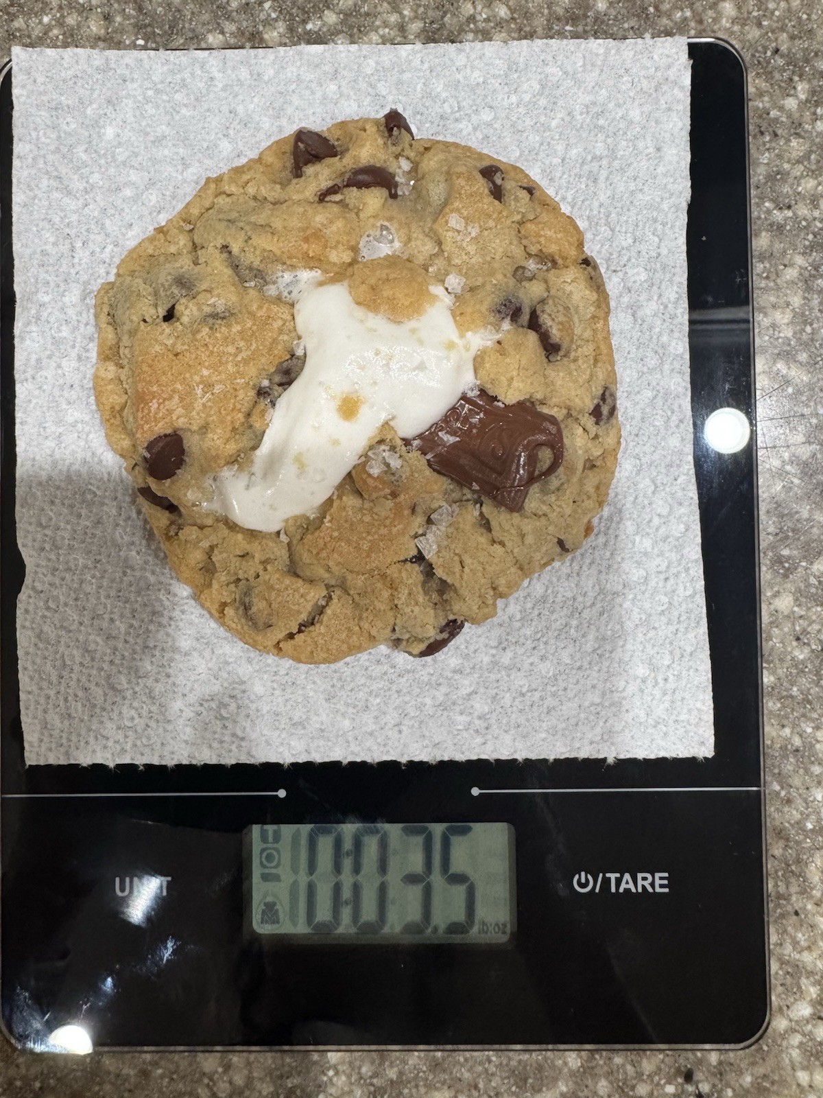 Homemade Chocolate Smores Cookies Jumbo Size 3.5 Oz Jumbo One Dozen