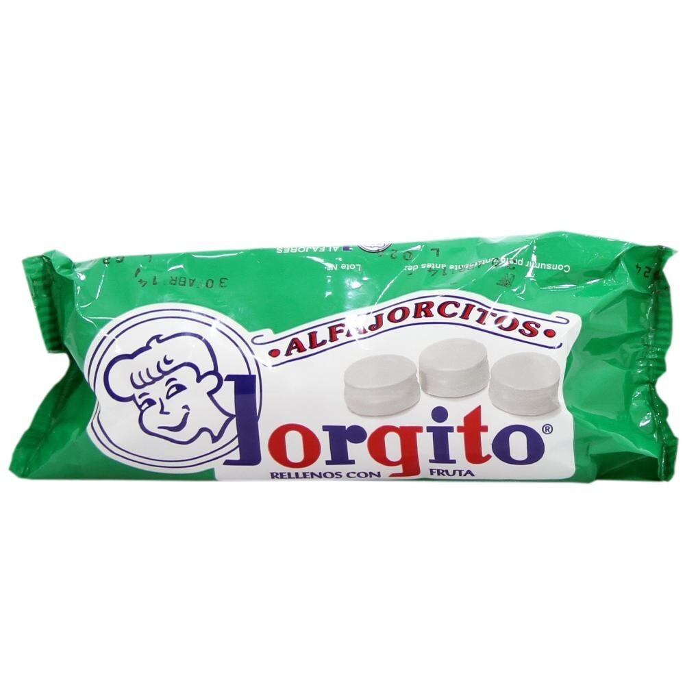 Jorgito – Alfajorcitos Blancos Con Fruta 155 Gr (x 6 Unidades)