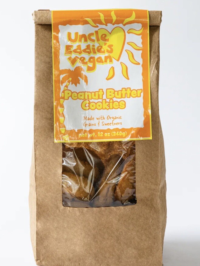 Fundraiser Vegan Cookies 100% Natural Ingredients Peanut Butter 12 Count.