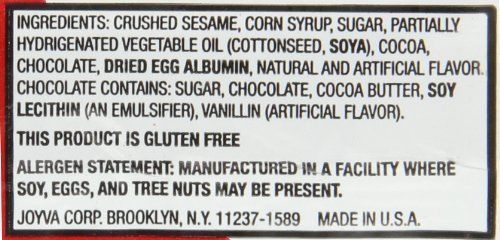 Joyva Halvah Marble Bars 1.75-Ounce Bars (Pack of 36)