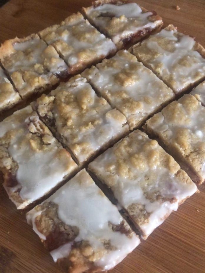Almond Dessert Bars * Fruit Filled Almond Dessert Bars * Variety of Fillings