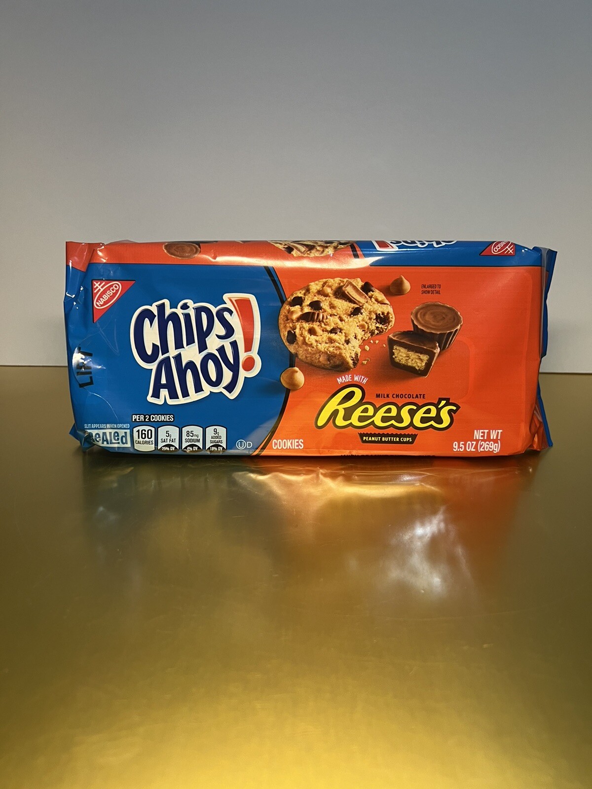 〽️ New Exclusive CHIPS AHOY! Reeses Peanut Butter Chocolate Chip Cookies 9.5oz