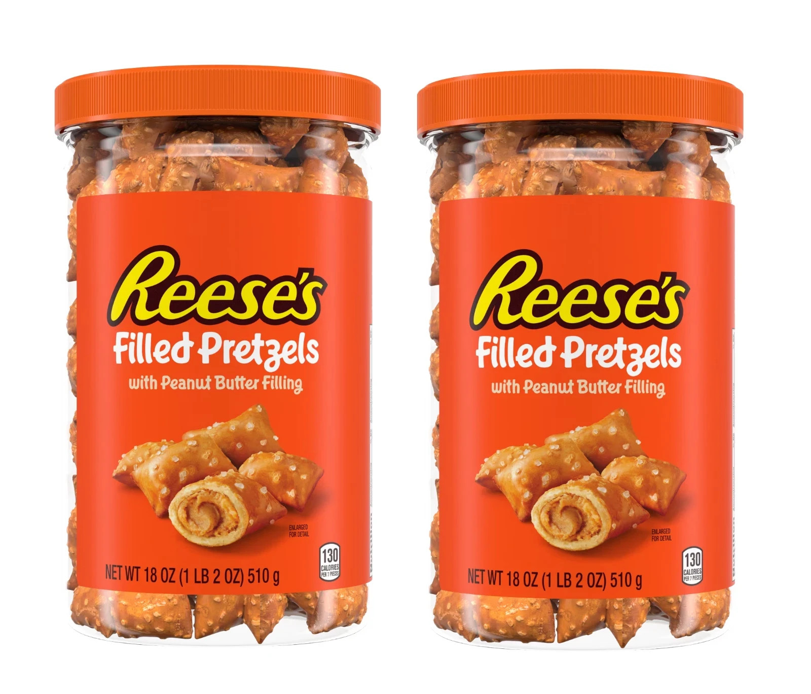 Reese’s Peanut Butter Filled Pretzels, 18 oz Sharing Size pack of 2