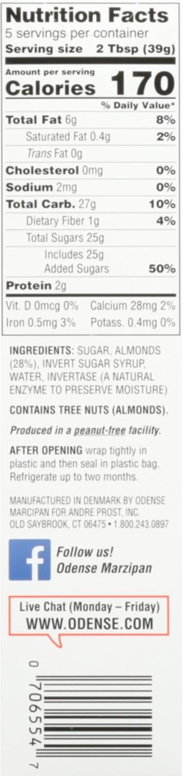 Marzipan Roll, 7 Ounce Pack of 3