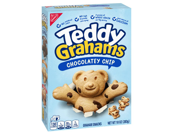 Teddy Grahams Chocolate Chip Graham Snacks Bear Cookies