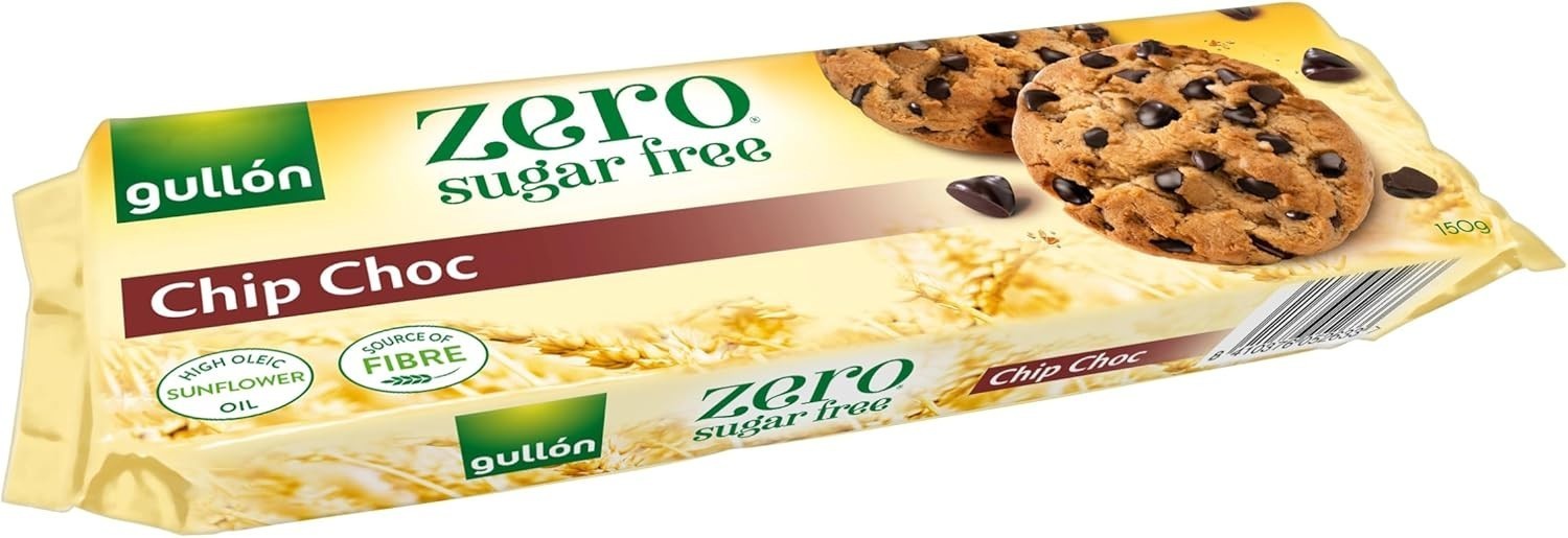 Gullon Sugar Free Chip Choc 150g – Delicious, Crispy & Baked to Perfection