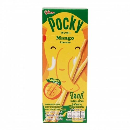 Glico Pocky Tasty Mango Fruit Crispy Biscuit Flavor 3 Boxes 25g each NEW
