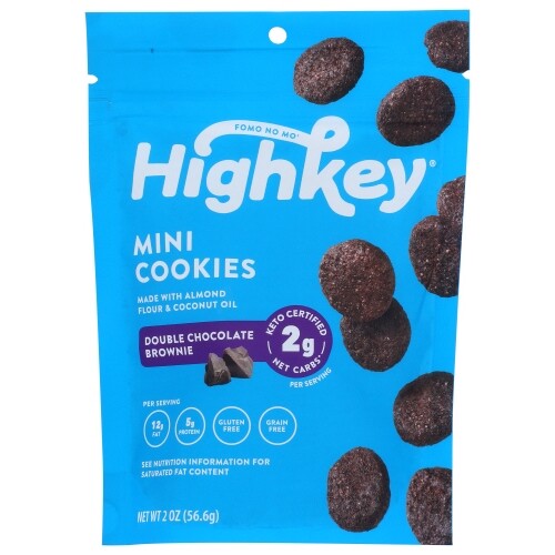 Brownies 2 Oz(Case Of 6) By High Key Snacks