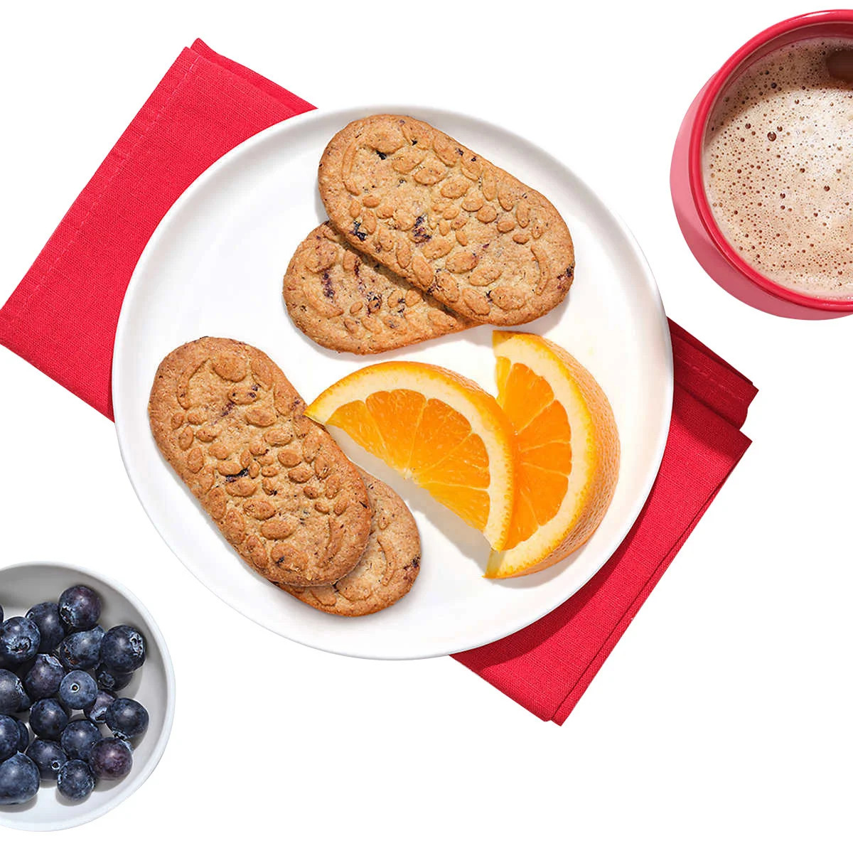 BelVita Breakfast Biscuits, Blueberry, 1.76 oz, 30-count