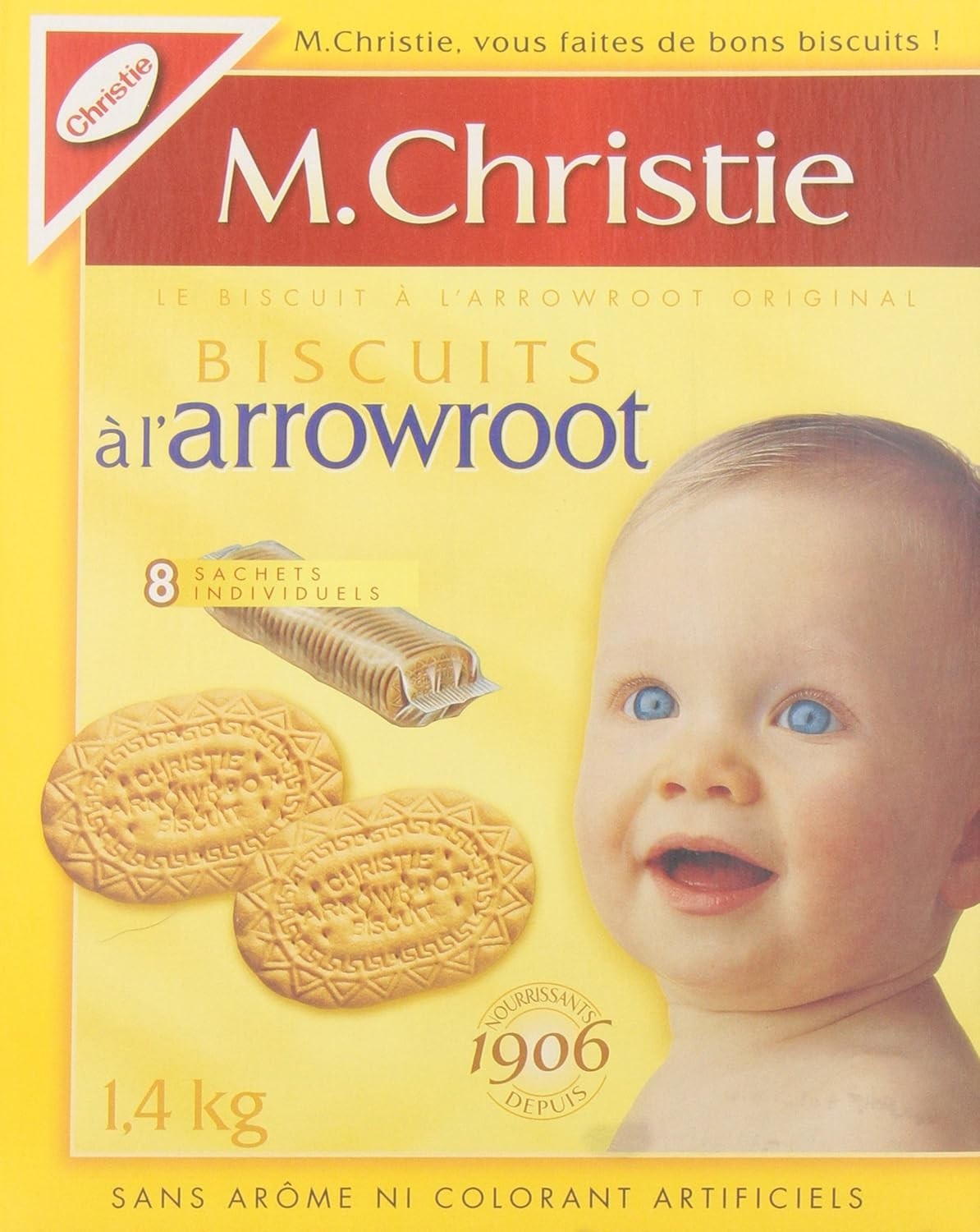 Mr. Christie’s Arrowroot Biscuits, 1.40-Kilogram – FREE SHIPPING