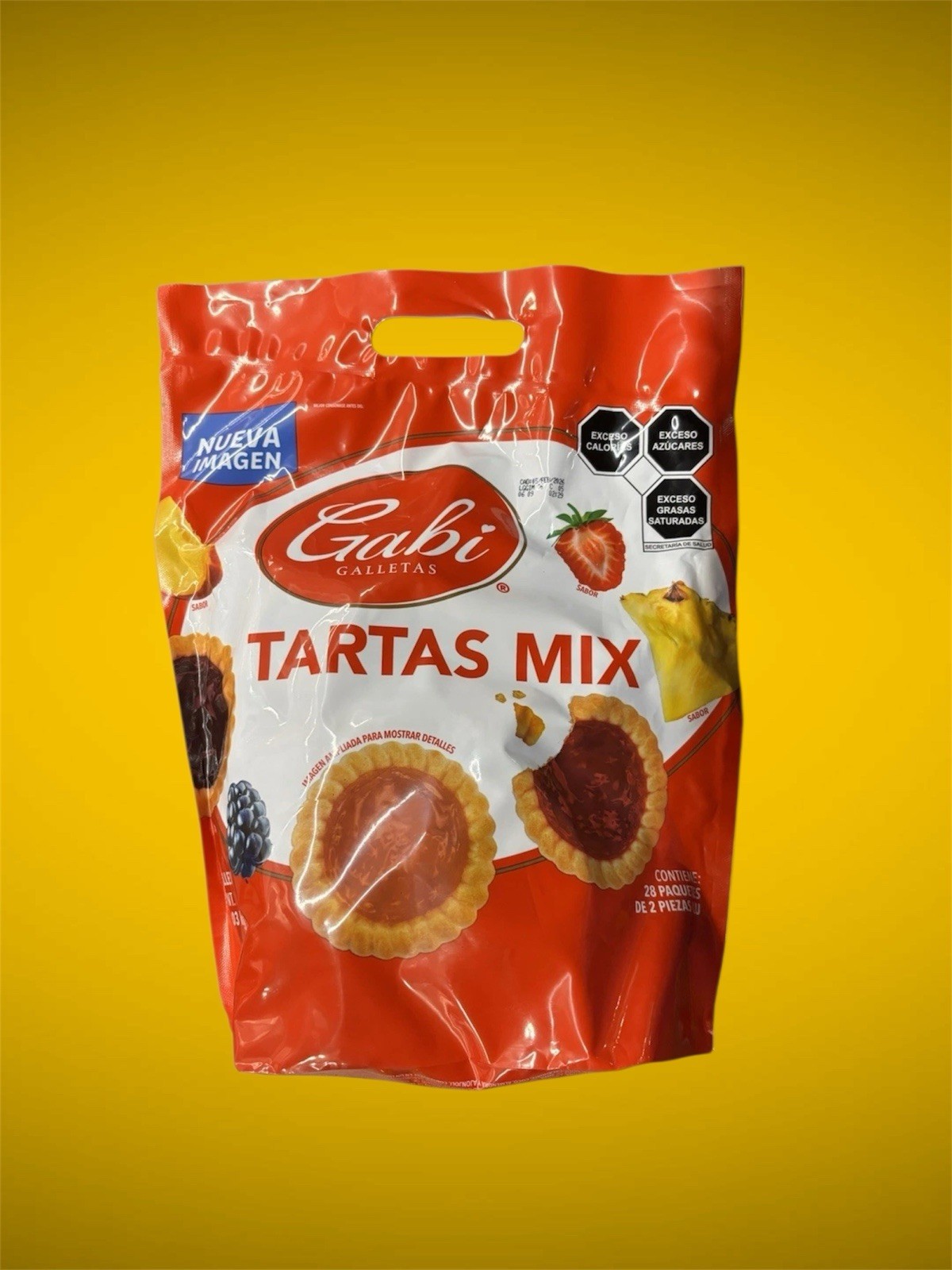 Cookies Gabi Tartas Mix Center Filled Fruit Flavor Jelly Flavor Variety 🍍🍓…