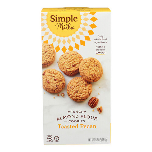 Toasted Pecan Crunchy Cookies 5.5 Oz(Case Of 6) By Simple Mills