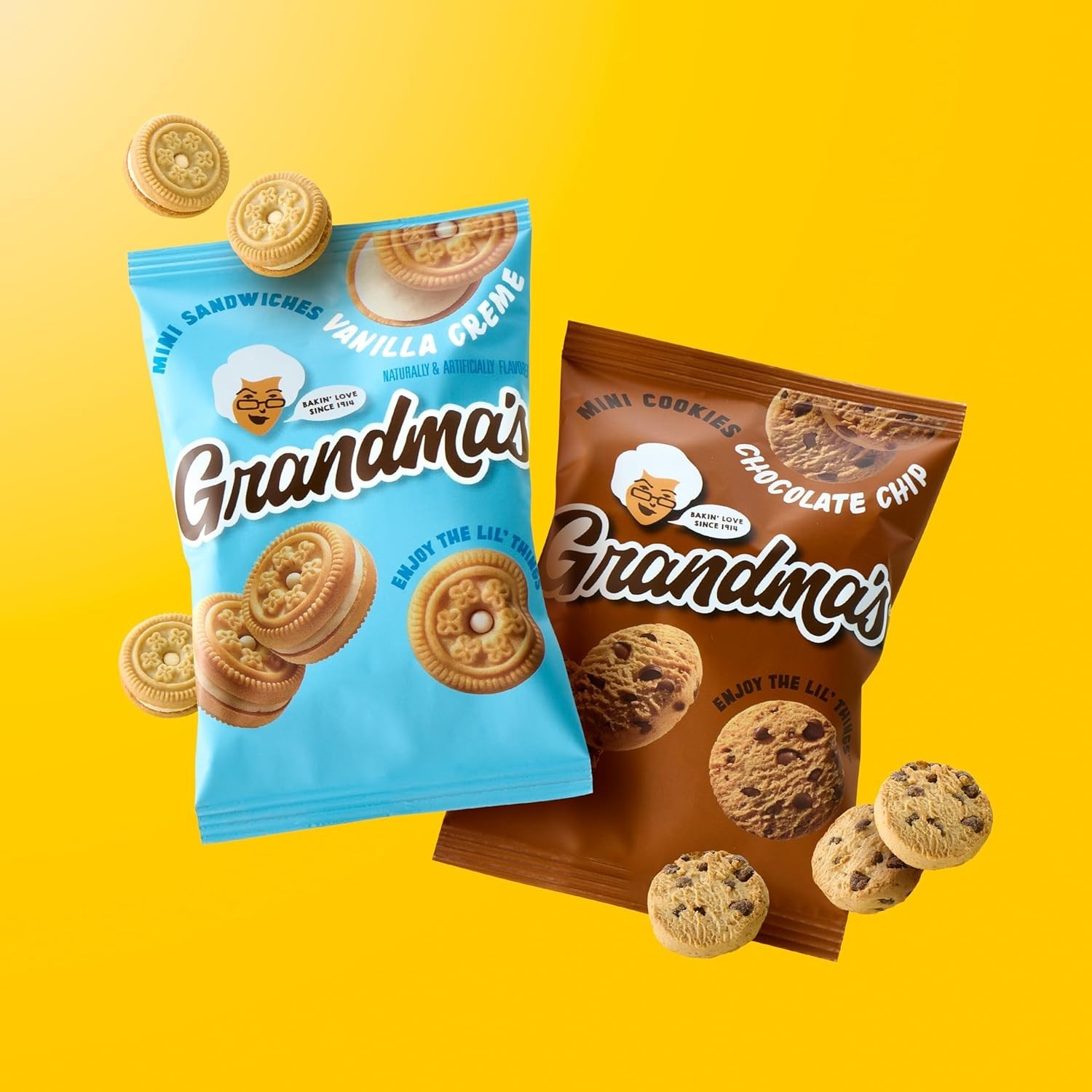Snack Variety Pack, Includes Chocolate Chip, Brownie, and Oatmeal Cookies