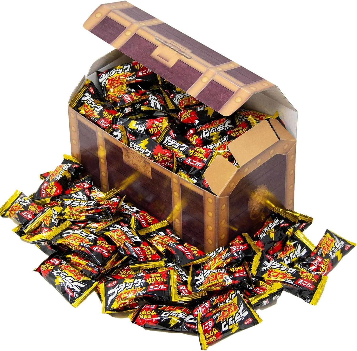 Black Thunder Mini Chocolate 900g Assorted Gift Box Japanese Snack Bulk YK1065