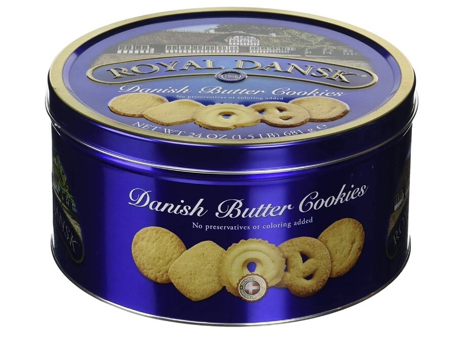 Royal Dansk Danish Butter Cookies 24oz.Classic Holiday Gift Trending Christmas