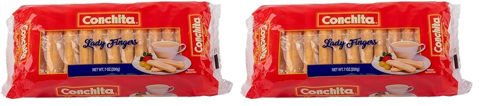 Lady Fingers – Classic Cuban Grocery Cookies – 11.61 x 6.1 x 23.2 cm