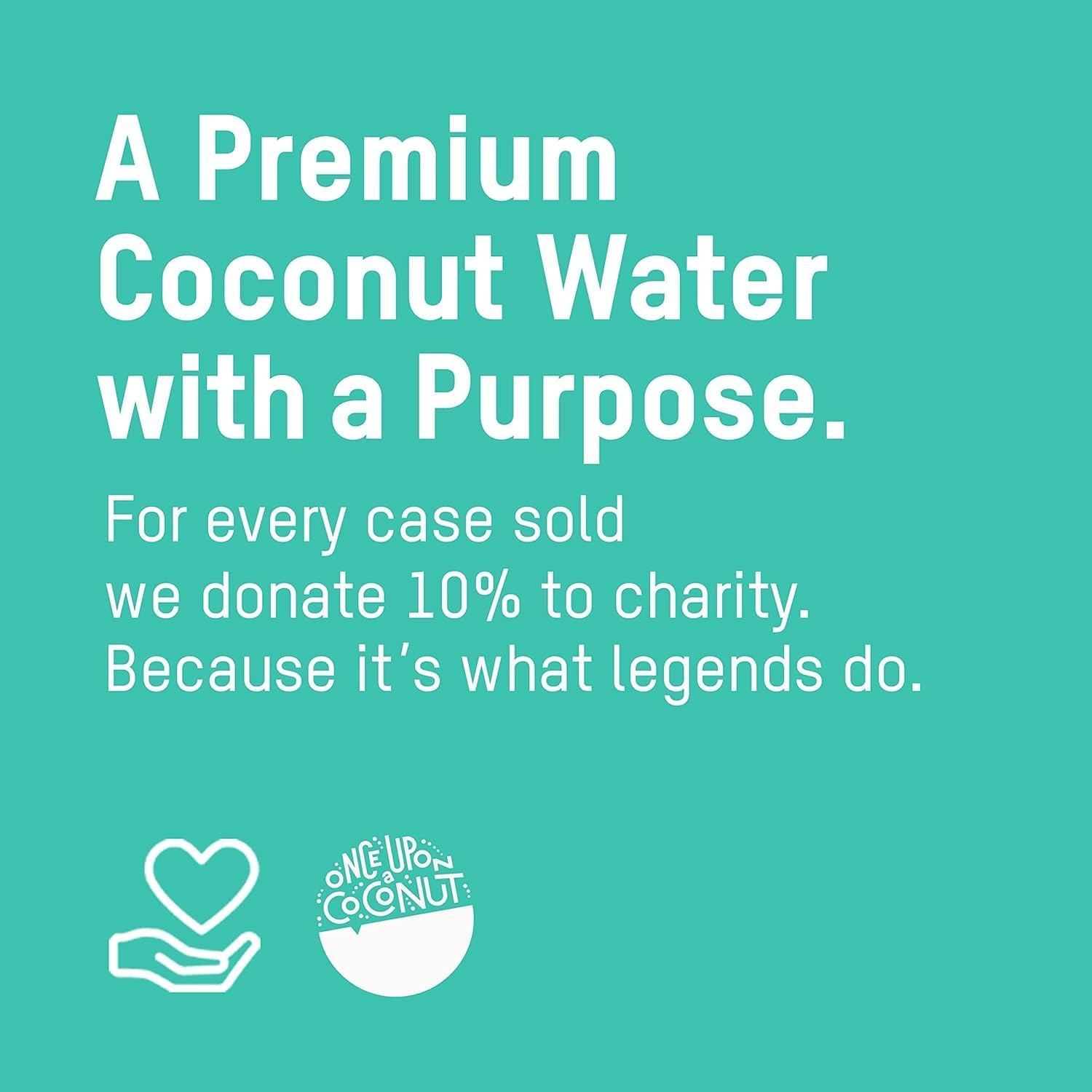 Premium Coconut Water – Low Calorie All-Natural Drink with Electrolytes – Non-Gm