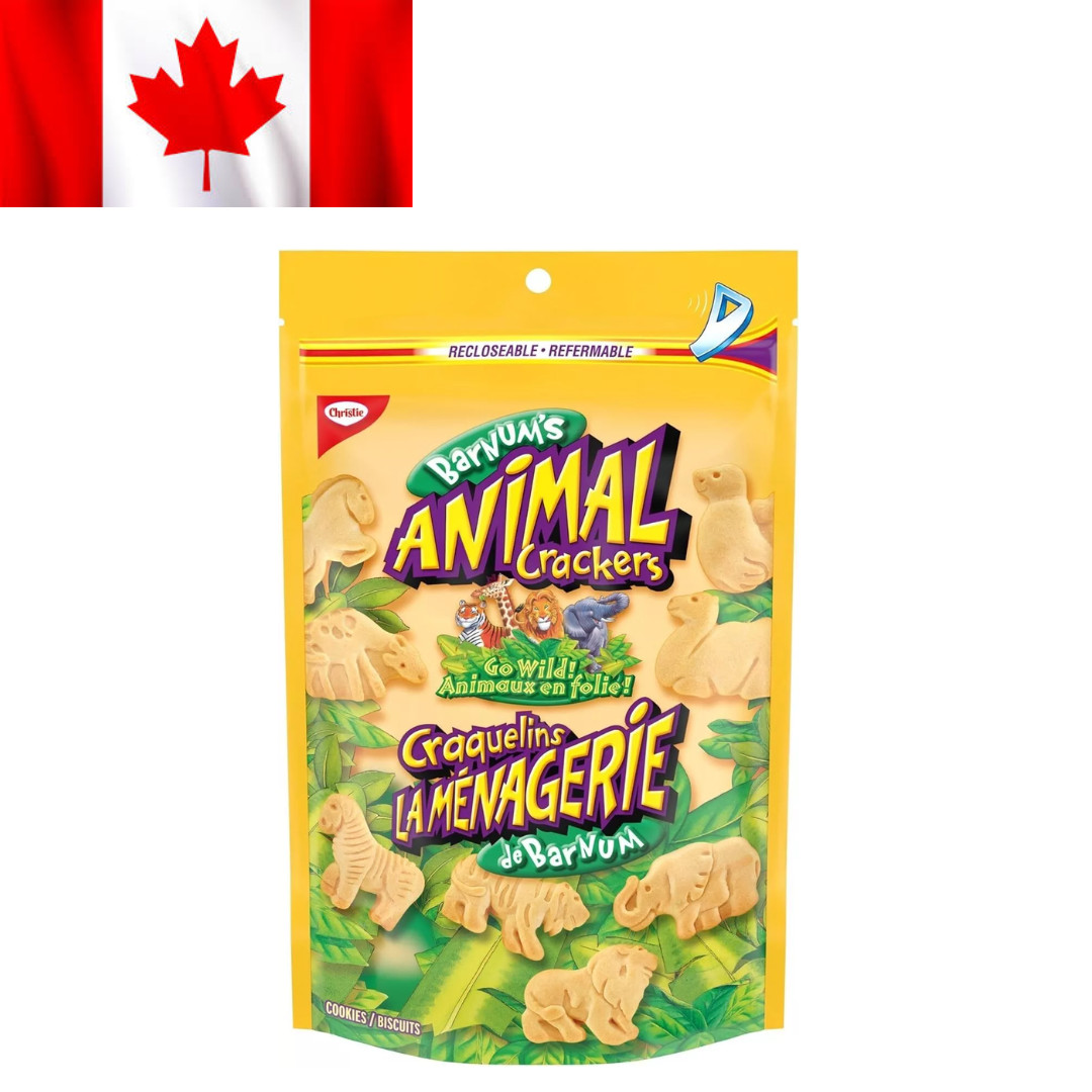 3 Boxes Christie Barnums, Animal Crackers, CookieS 200g Each From Canada – FRESH