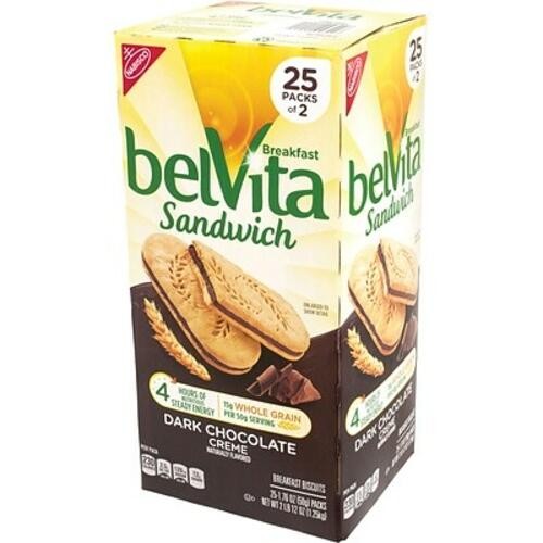 BelVita Breakfast Biscuits Value Pack 12 Packs 4 Biscuits Each