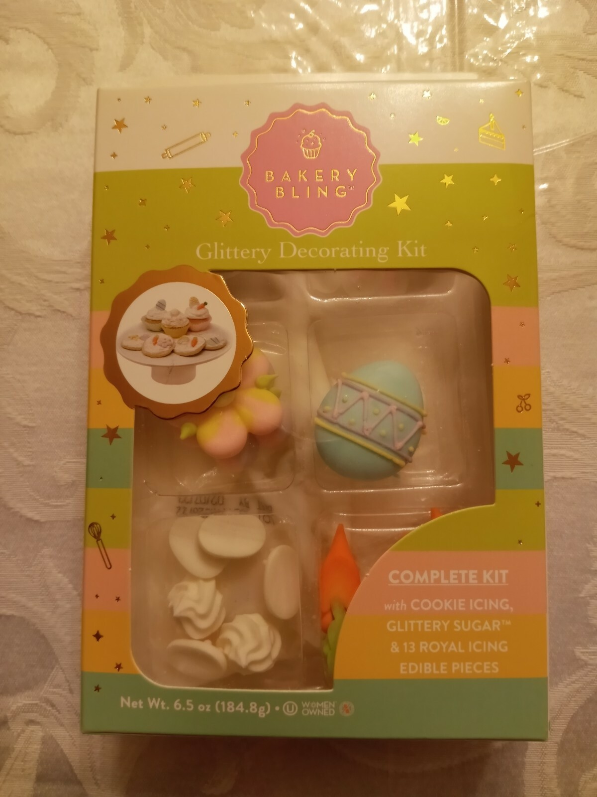 BAKERY BLING GLITERY DECORATING KIT 6.5 OZ 2/23 Easter, spring gift