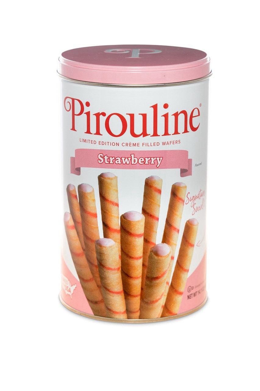 Pirouline Strawberry Crème Filled Wafers, 14.1 oz (400g)