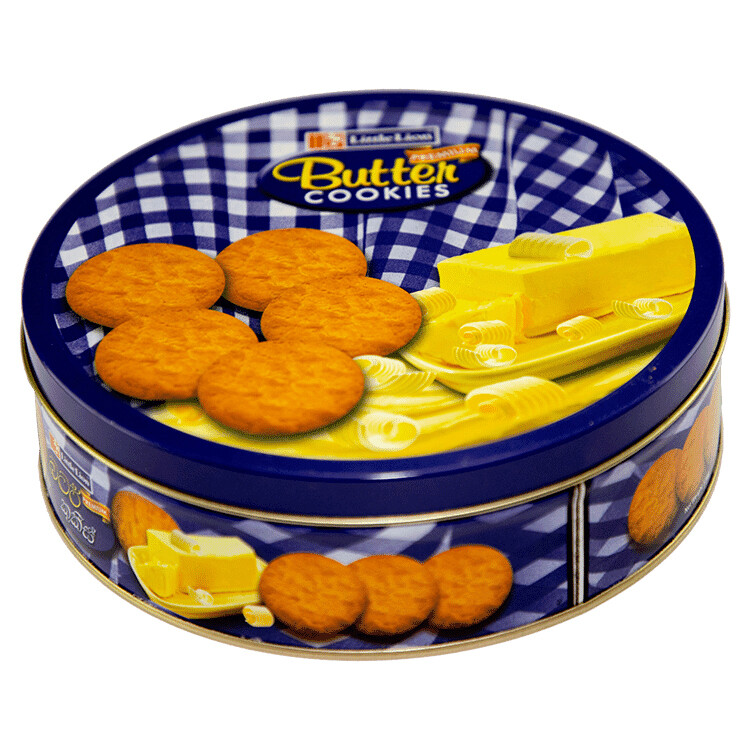 Butter Cookie Biscuits 100% Creamy Batter 12 Oz Crunch Snacks Cookies New Gift