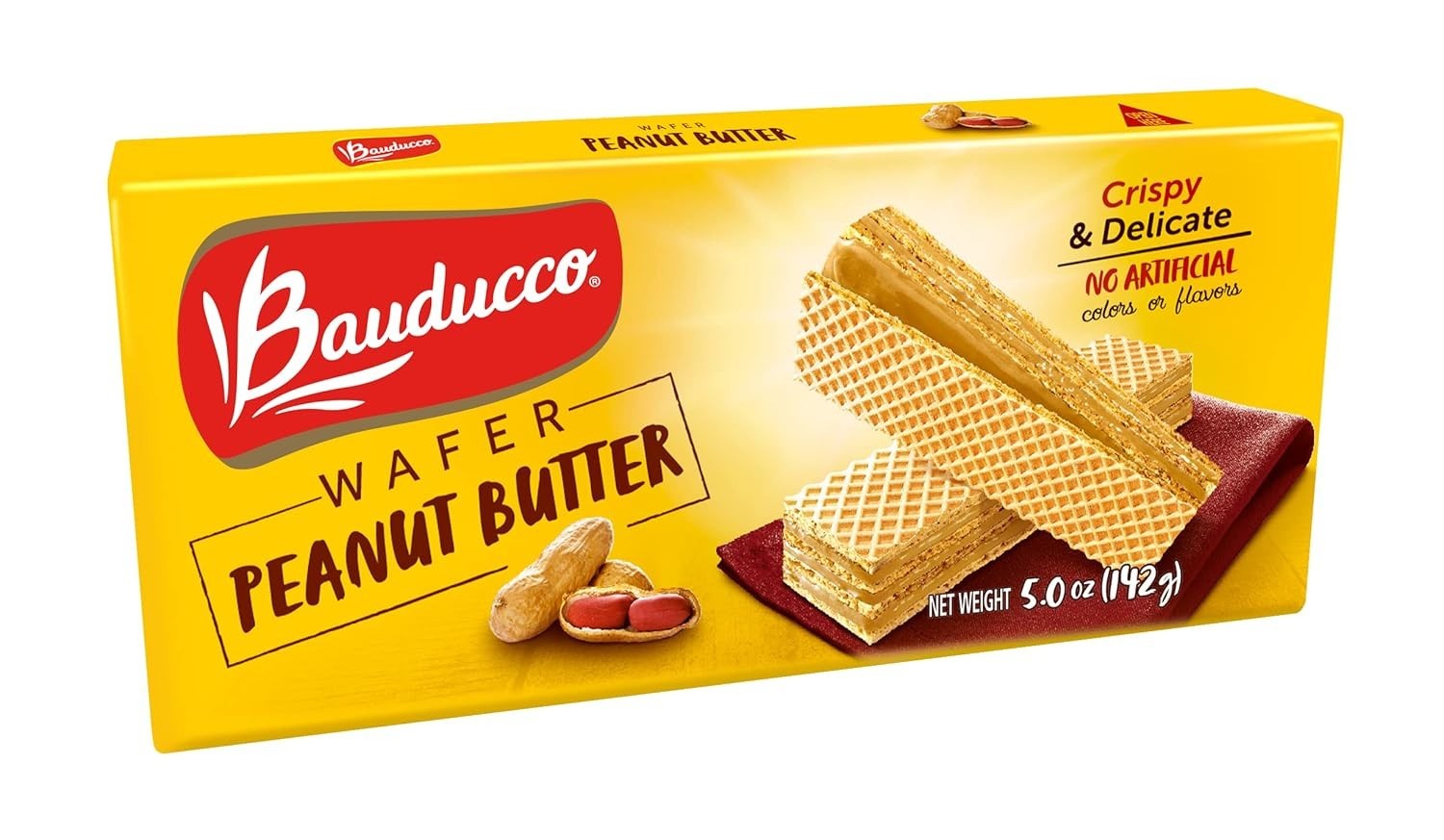Deliciously Light Peanut Butter Wafers – 5 Oz Pouch – Ideal for Every Occasion