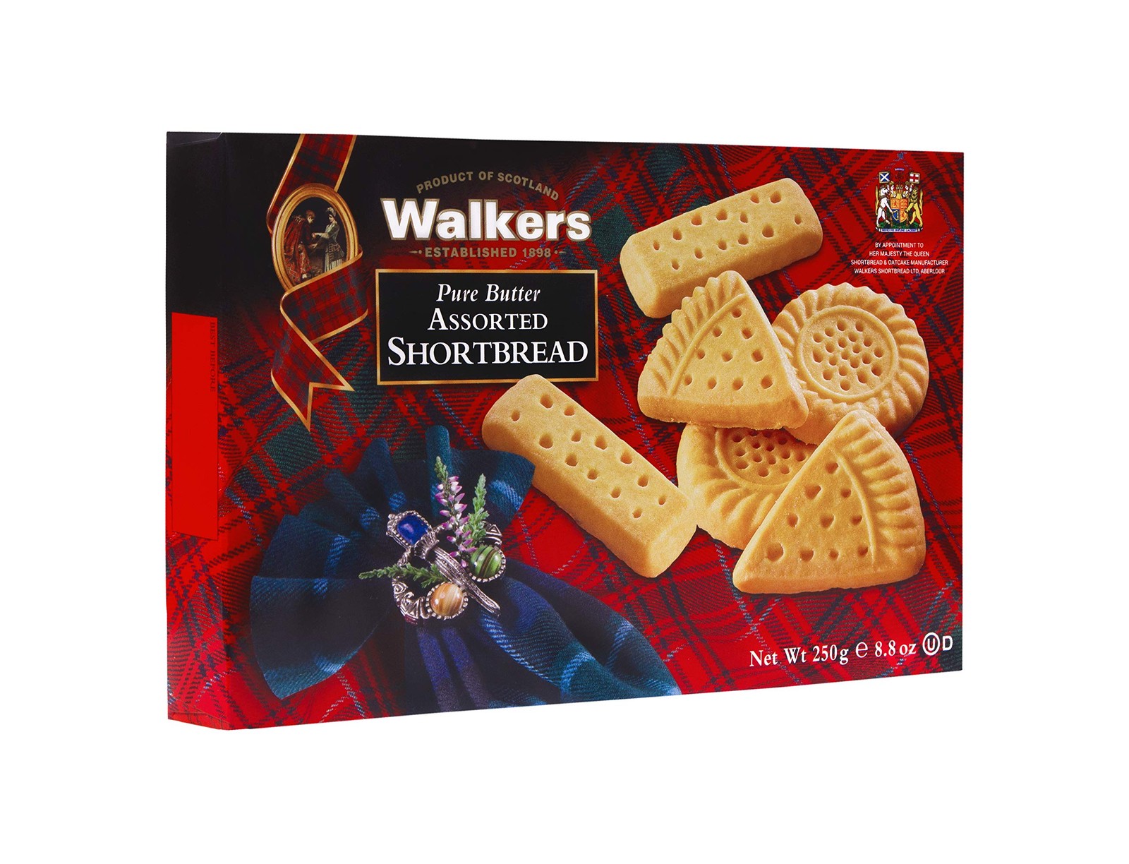 Walker’s Shortbread Assorted Shortbread Cookies, Pure Butter Shortbread Cooki…