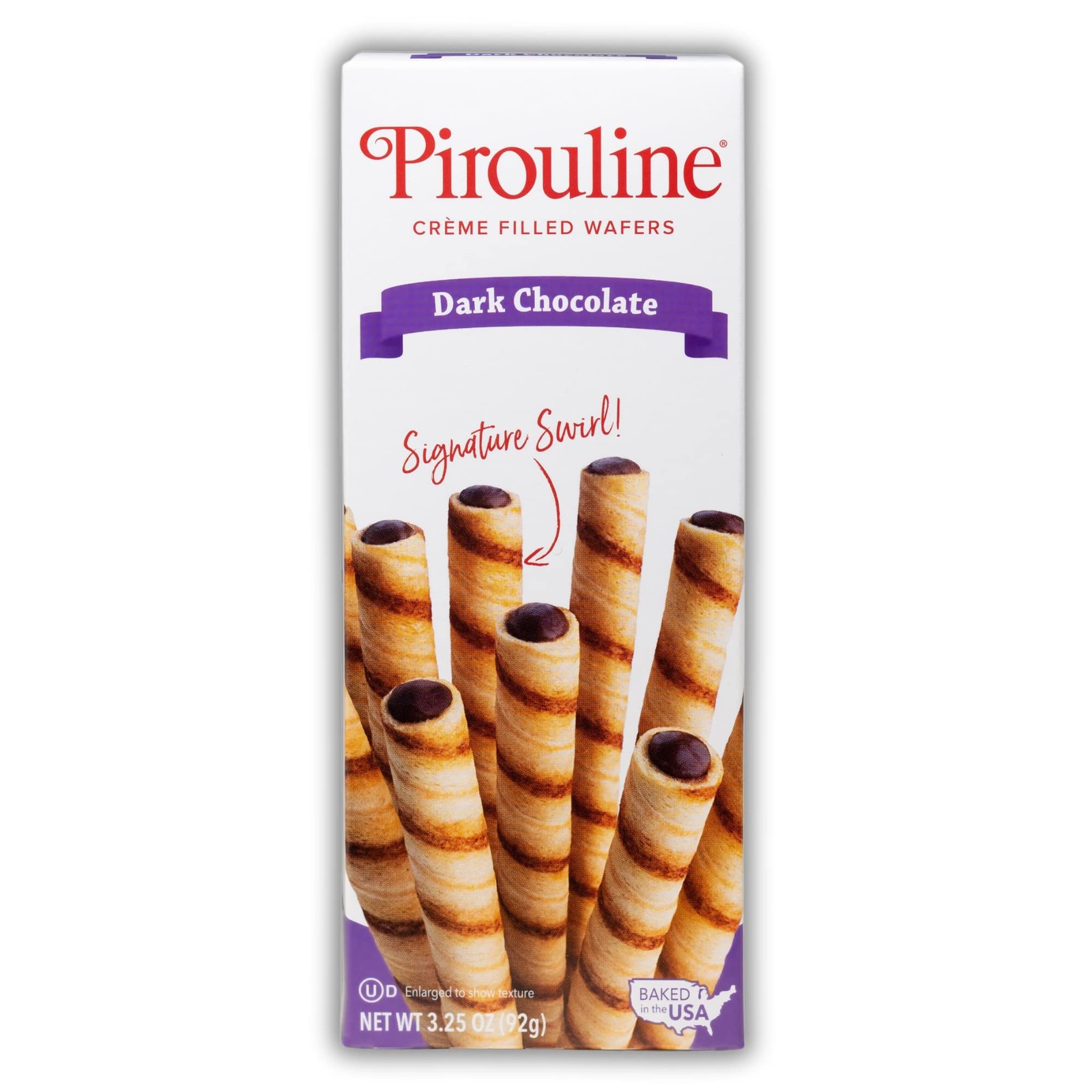 Dark Chocolate Cream Filled Wafers – 2 Pack of Crispy Delights