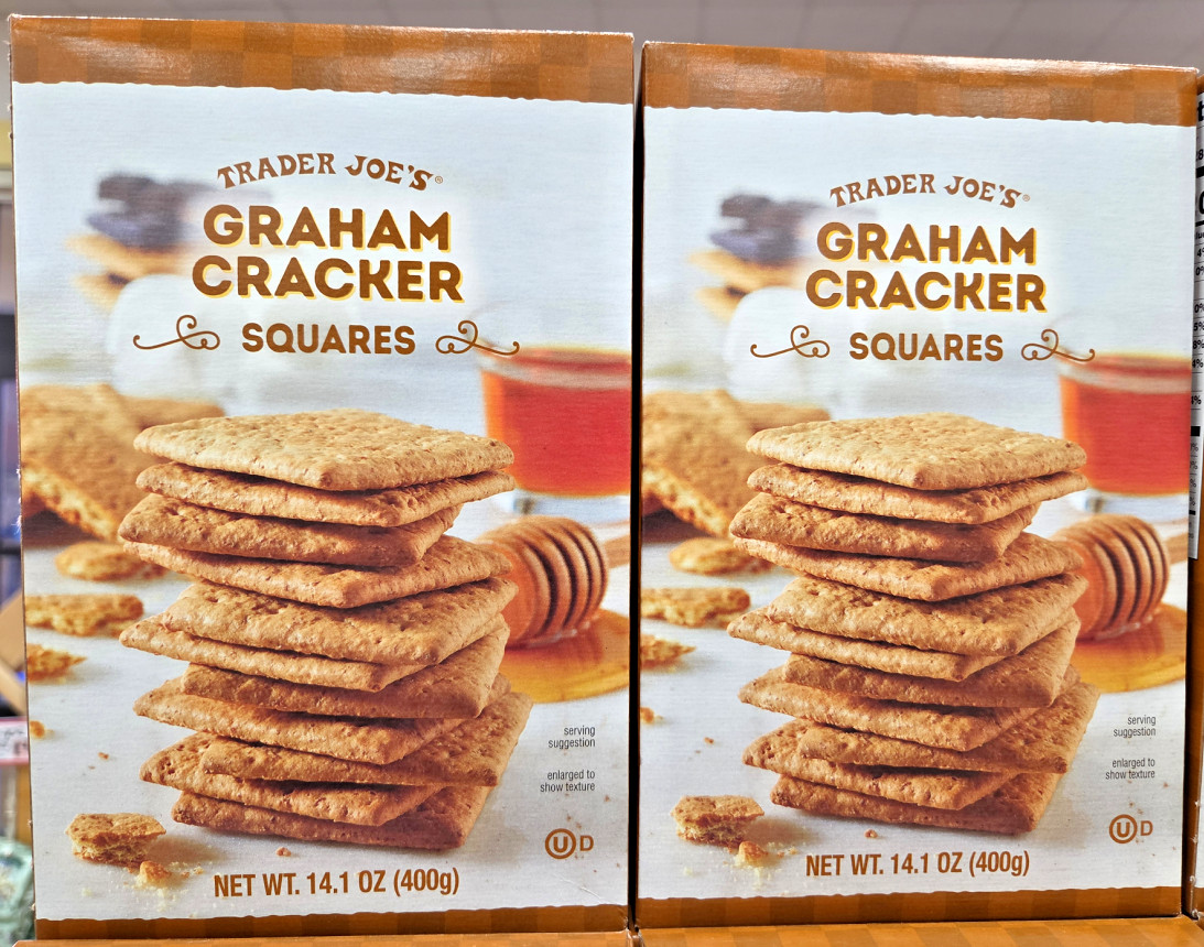 Trader Joe’s Graham Cracker Squares 14.1oz 400g (2 Boxes)