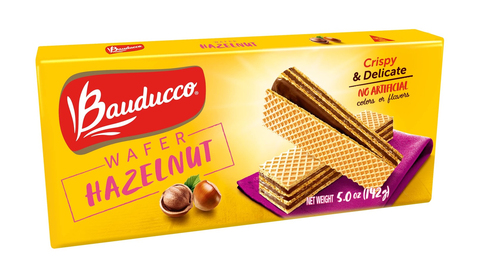 Bauducco Hazelnut Wafers Crispy Wafer Cookies With 3 Delicious, Indulgent De…