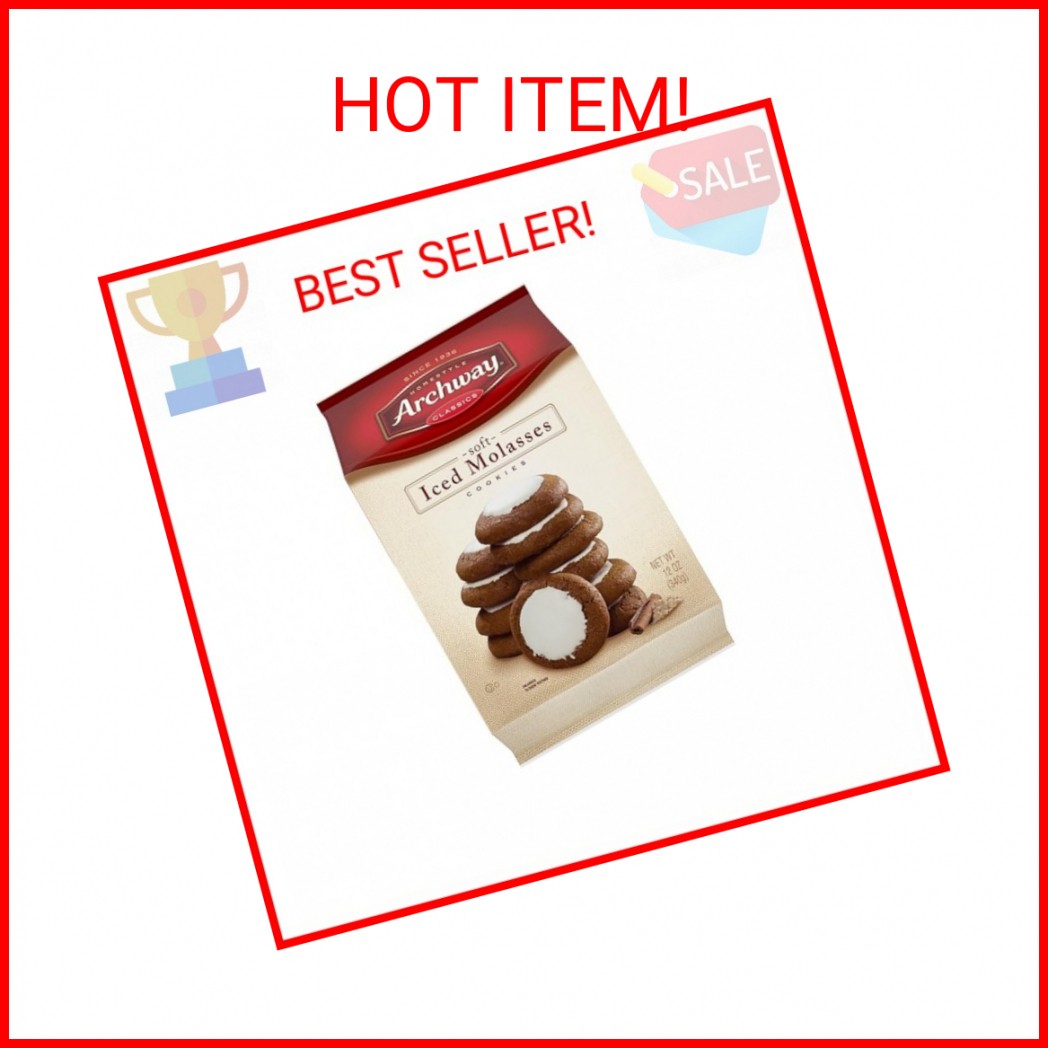 Archway Archway Iced Molasses Cookies, 12 Ounce