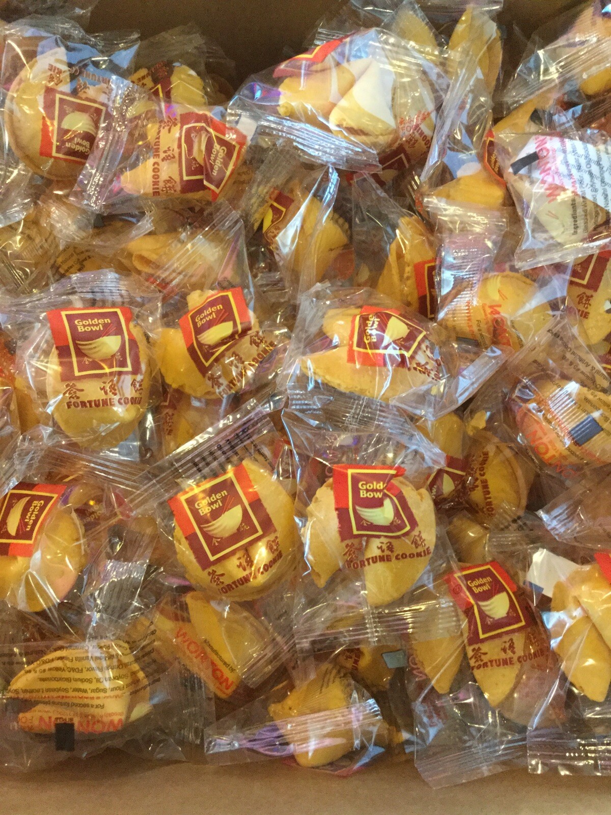 Fortune Cookies (400) Pcs / Box. Only 8 cents each.