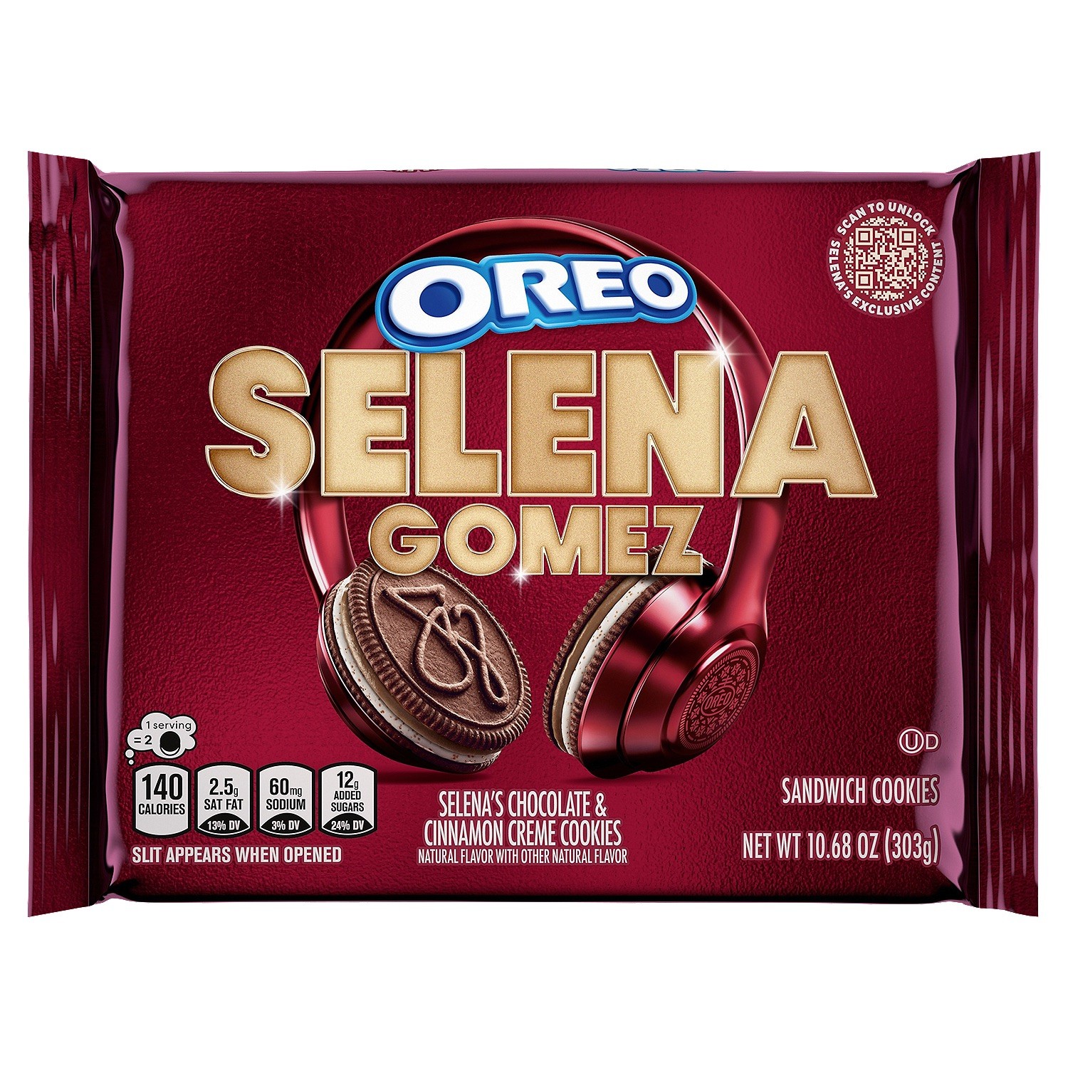 LIMITED EDITION Selena Gomez Signature OREO Cookies, 10.68oz