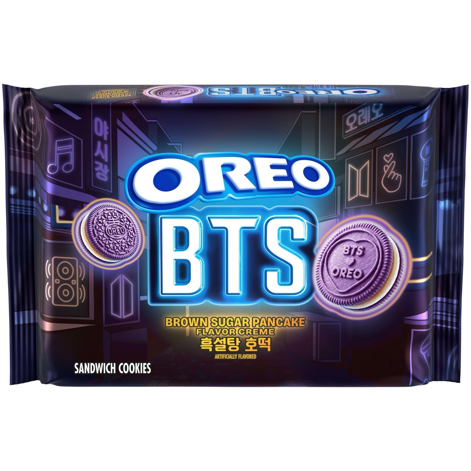 •*.OREO BTS 🎤 Sandwich Cookies 🥞 Limited Edition, 10.68 oz•*.