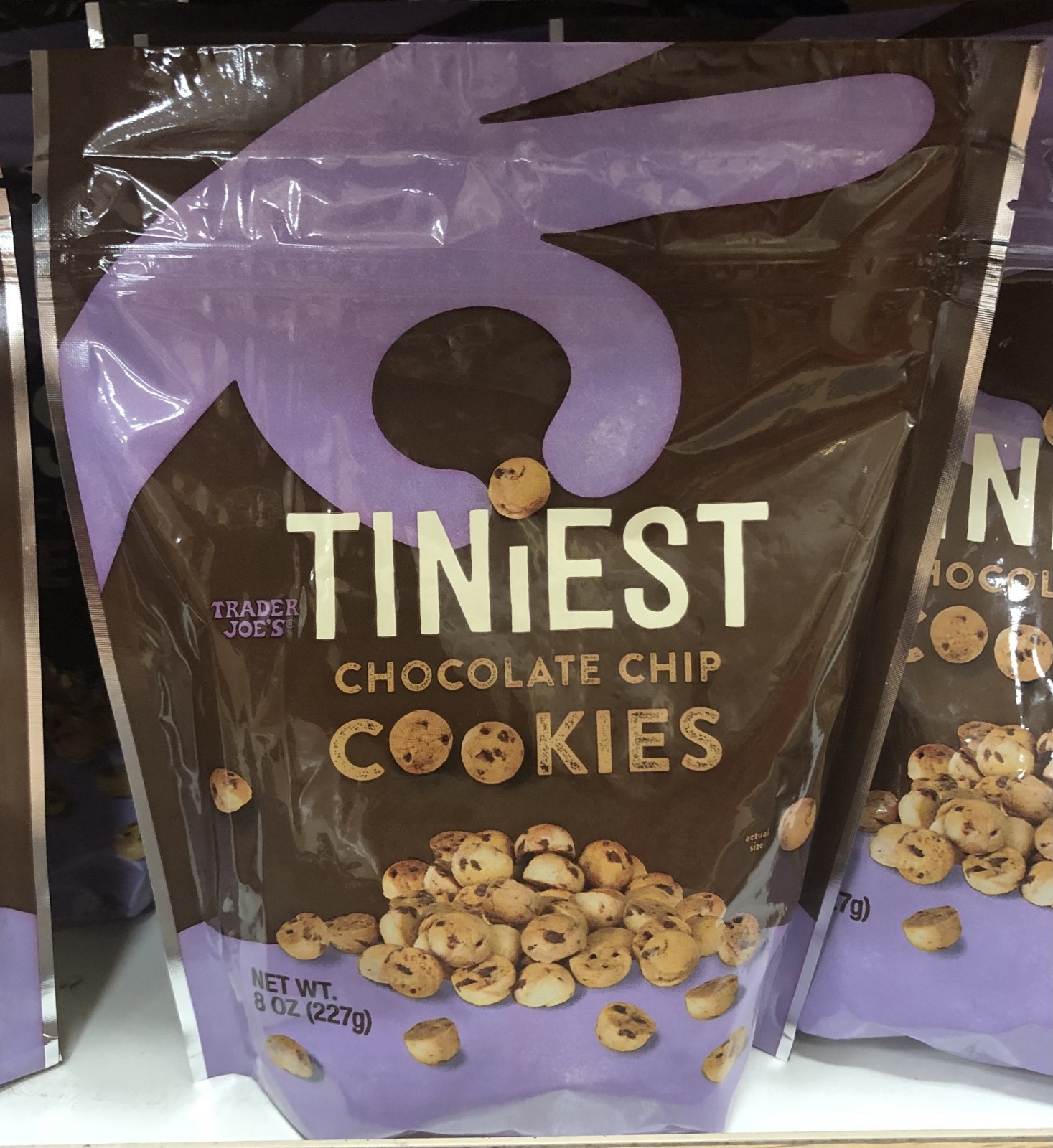 Trader Joe’s Tiniest Chocolate Chip Cookies 8oz (227g) Limited Seasonal Edition