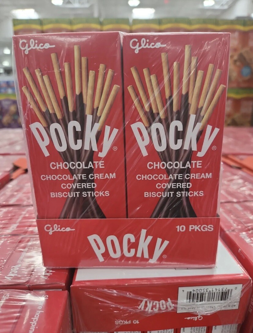 Pocky Chocolate Covered 10 Ct/ 1.41 Oz