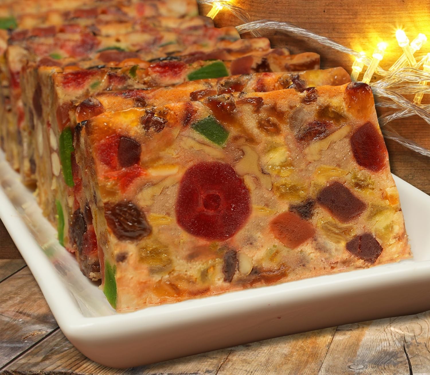 3-Lb. Regular Recipe | Old Fashioned Holiday Fruitcake Packed in Signature Cl…