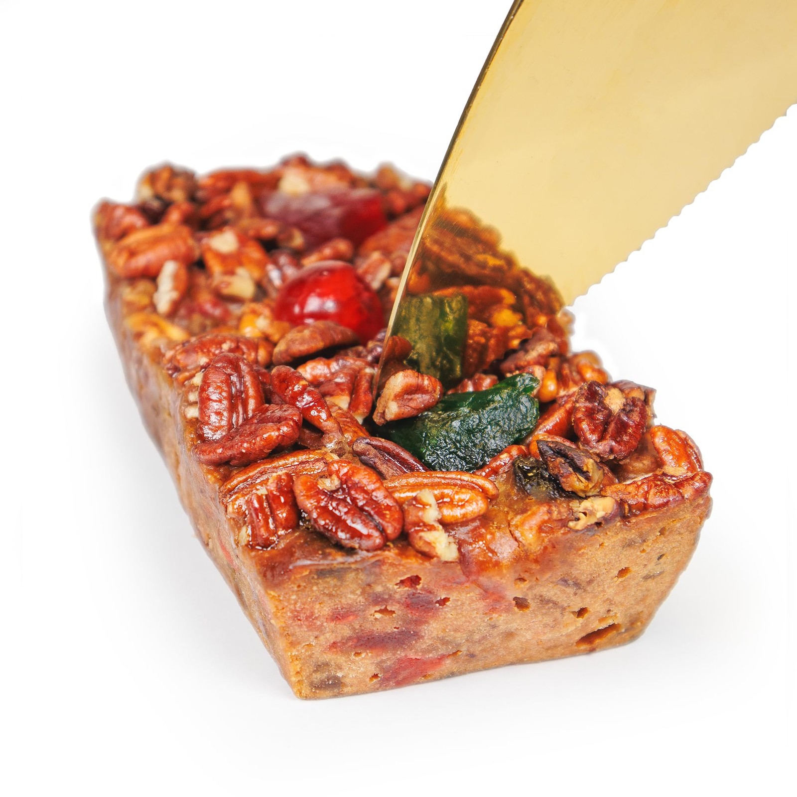 Fruitcake – DeLuxe Loaf 2 Pack (14 oz each) – Handmade with Pecans, Pineapple…