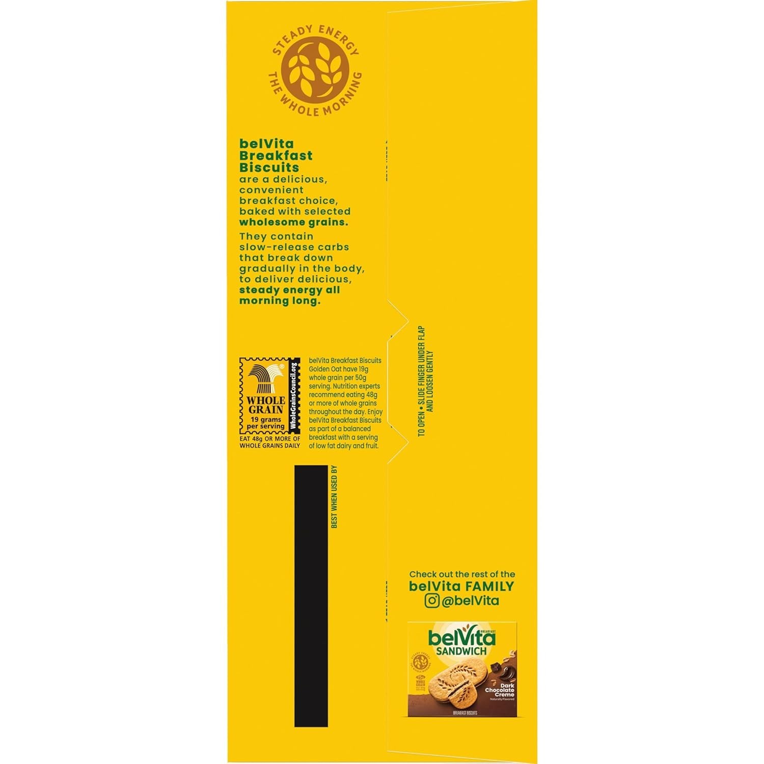 Breakfast Bars Biscuits, Golden Oat, Value Pack, 12 Packs 4 Biscuits Per Pack