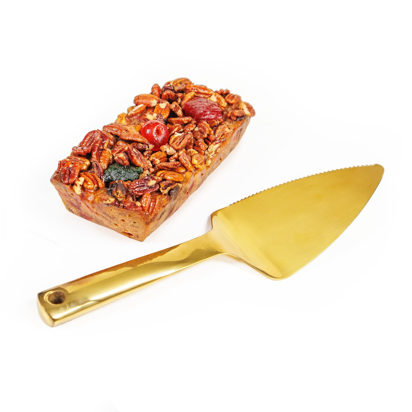 Fruitcake – DeLuxe Loaf 2 Pack (14 oz each) – Handmade with Pecans, Pineapple…