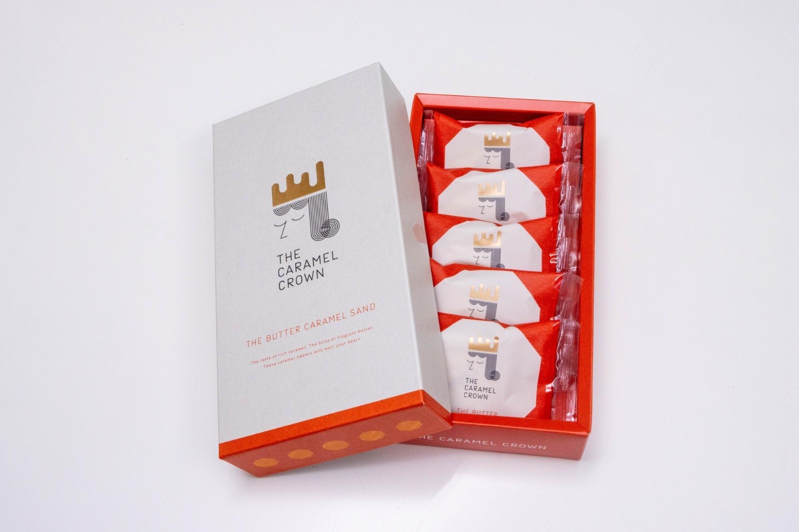 Tokyo The Caramel Crown Butter Cookie with Rich Caramel Cream Japanese Sweets