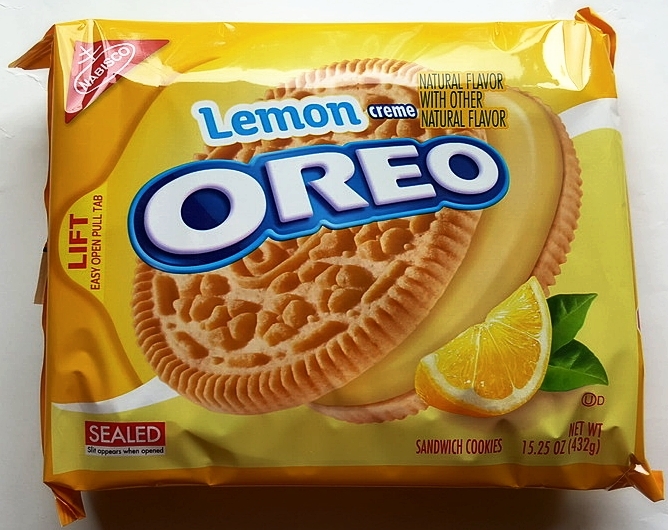 NEW Nabisco Oreo Lemon Flavor Creme Cookies FREE