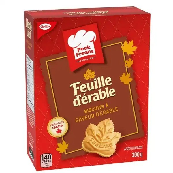 AiWaWa CA, Peek Freans Maple Leaf, 300G