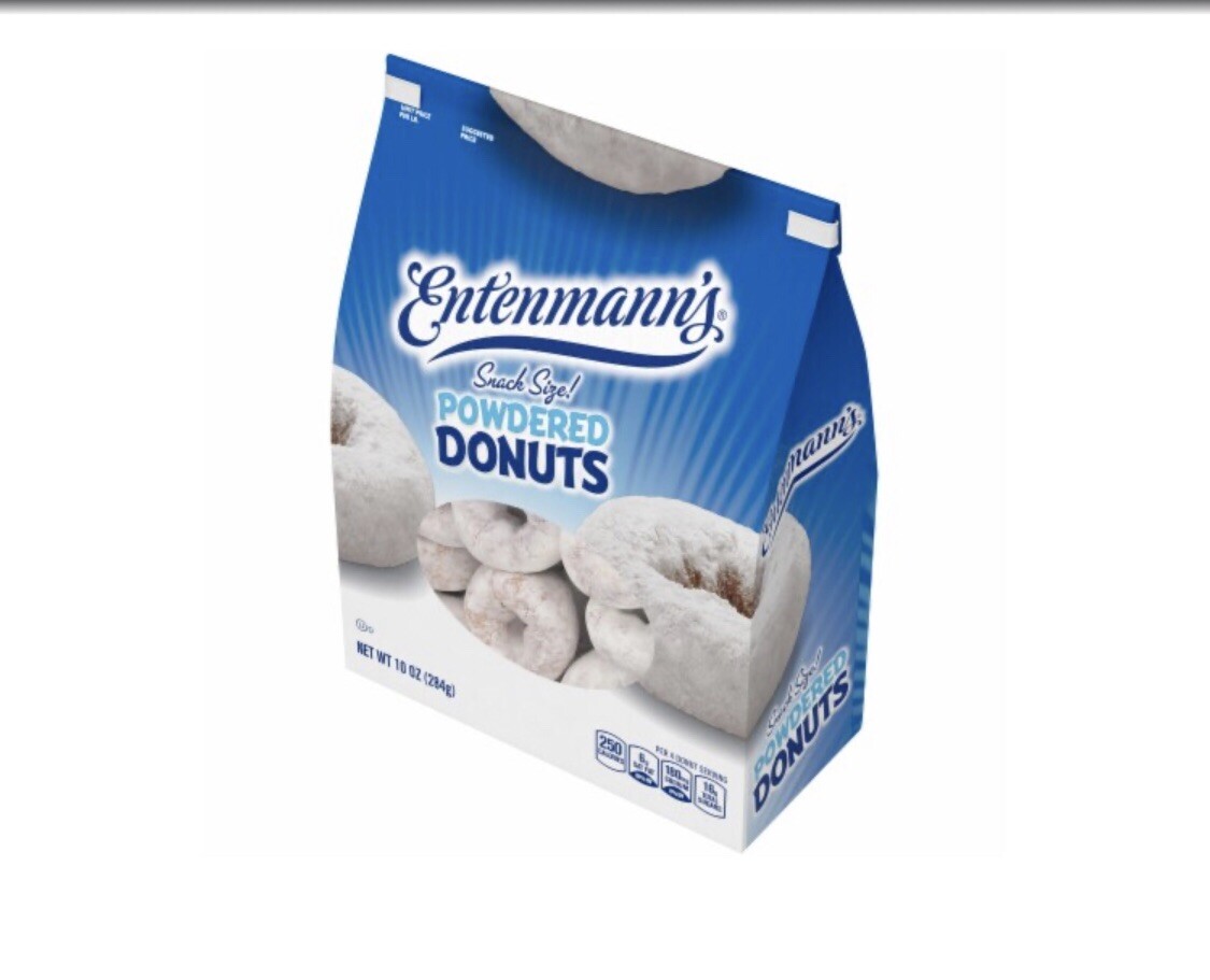 entenmann’s powdered donuts (bag)