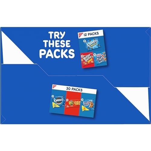 Nabisco Sweet Treats Cookie Variety Pack OREO, OREO 30 Count (Pack of 1)