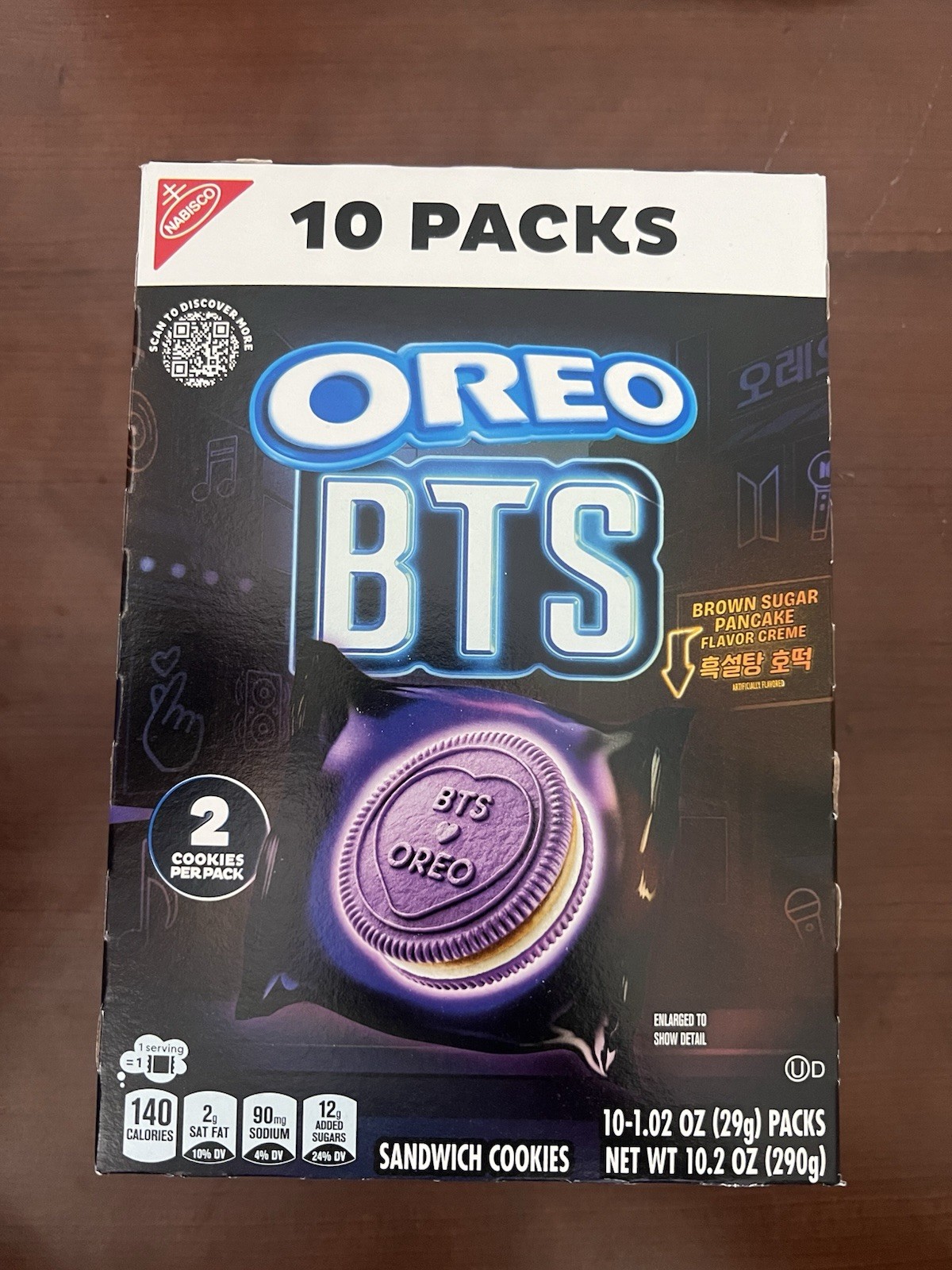 Oreo x BTS Sandwich Cookies – Limited Edition Snack Packs