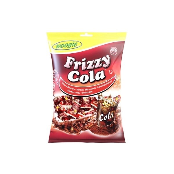 Woogie candies FRIZZY COLA with fizzy powder filling 170g/5.99 oz FREE SHIPPING