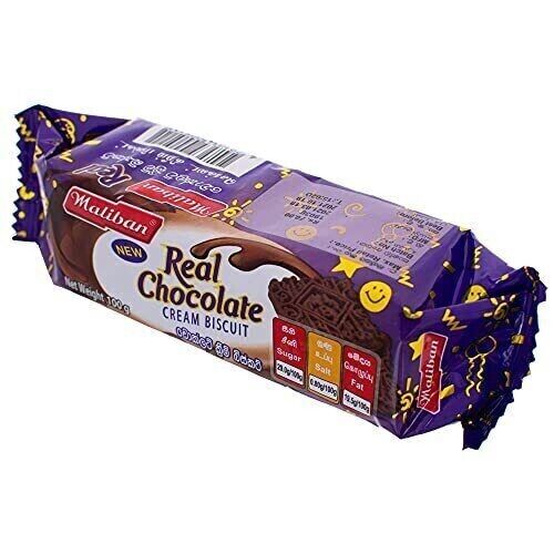 Biscuits Maliban Real Ceylon Chocolate Cream Biscuits Sri Lanka FREE SHIPPING