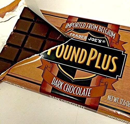 Trader Joe’s Joes Pound Plus Dark Chocolate Bar 17.6 oz each